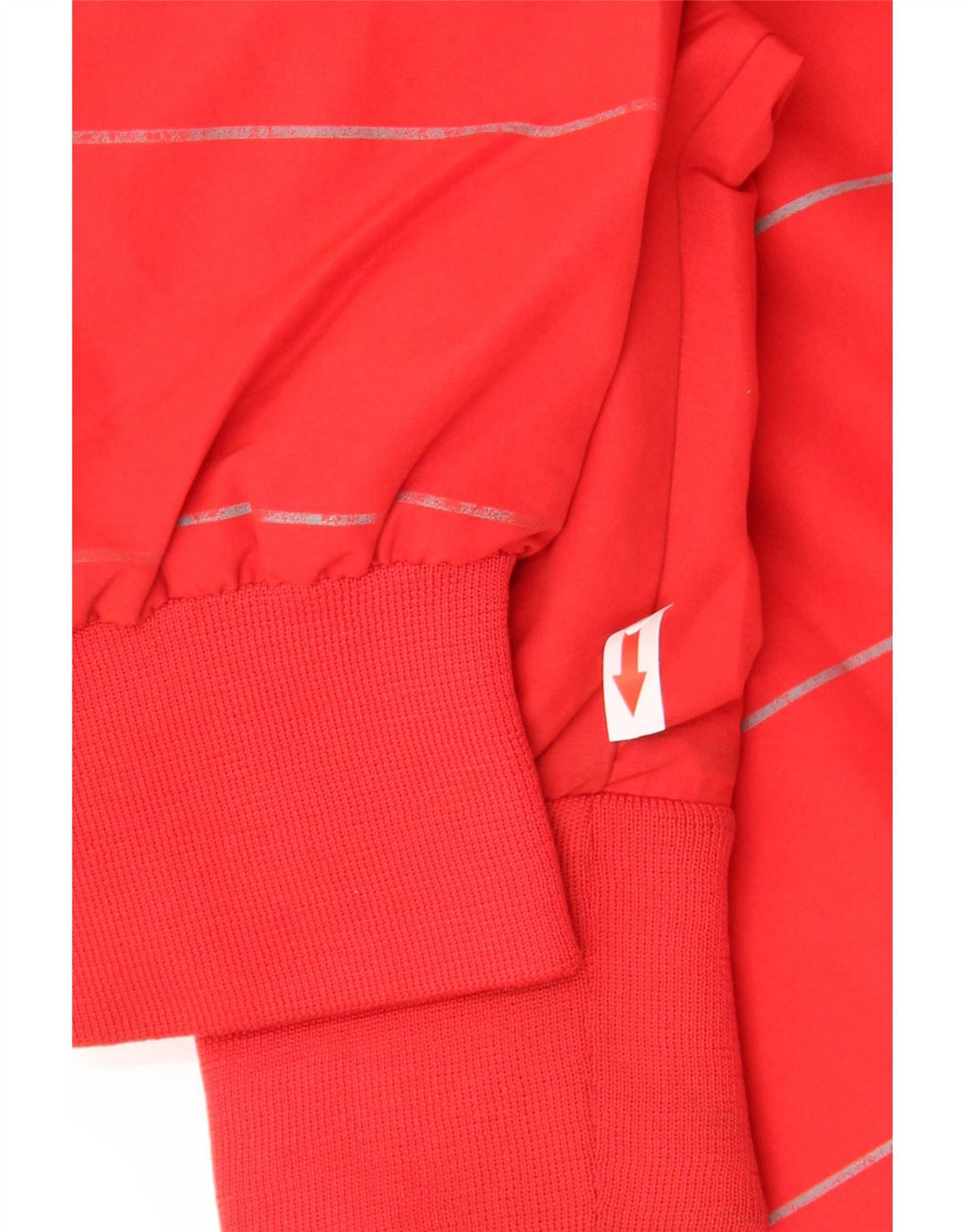 Μπουφάν Nike Boys Graphic αθλητική φόρμα 13-14 ετών XL κόκκινο ριγέ πολυεστέρα