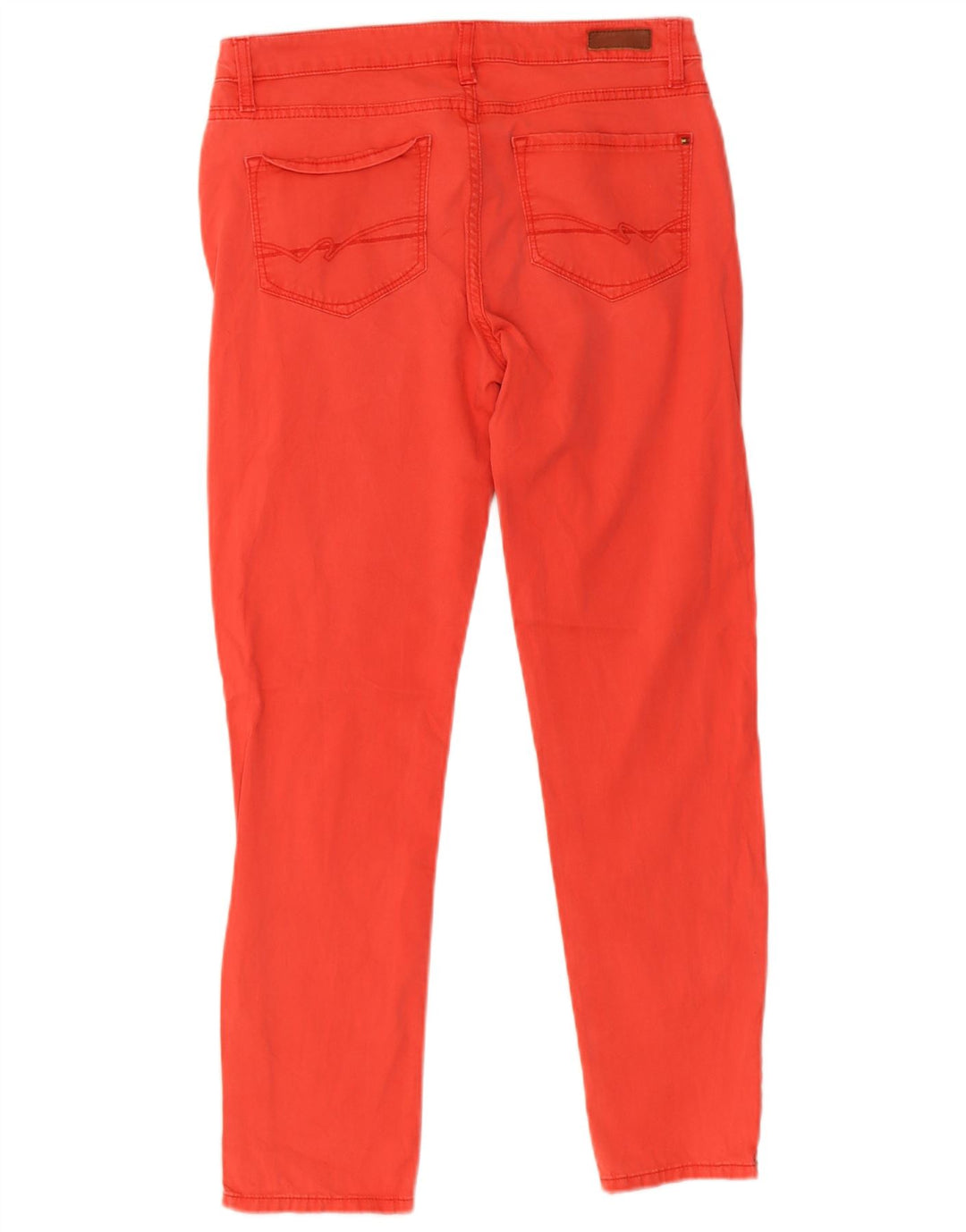 Tommy Hilfiger Γυναικείο Crop Slim Jeans US 6 Medium W30 L26 Red Cotton