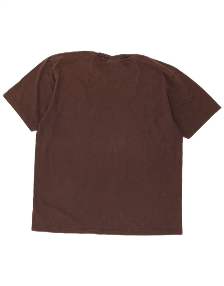 Ανδρικό T-Shirt Champion Top Larg Καφέ
