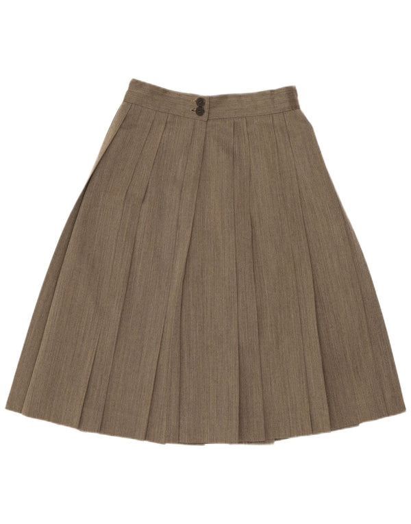 VINTAGE Γυναικεία Ψηλόμεση Φούστα σε γραμμή Α W24 XS Γκρι