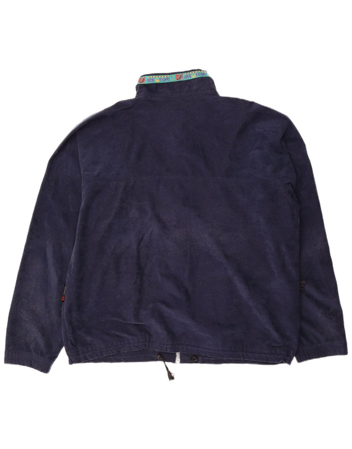 GREAT ESCAPES Ανδρικό Fleece Jacket UK 42 XL Navy Blue Polyester