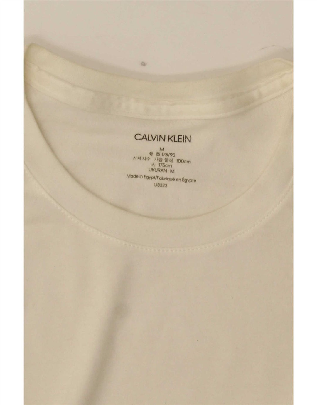 Ανδρικό τζιν Calvin Klein Μακρυμάνικο μεσαίο λευκό