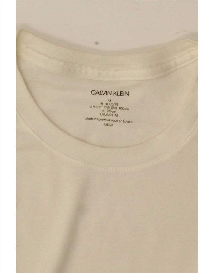 Ανδρικό τζιν Calvin Klein Μακρυμάνικο μεσαίο λευκό