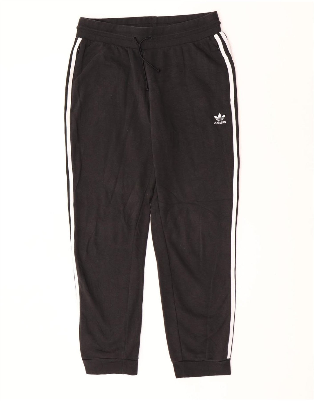 Ανδρική φόρμα Adidas Παντελόνι Joggers Μεσαίο μαύρο βαμβακερό