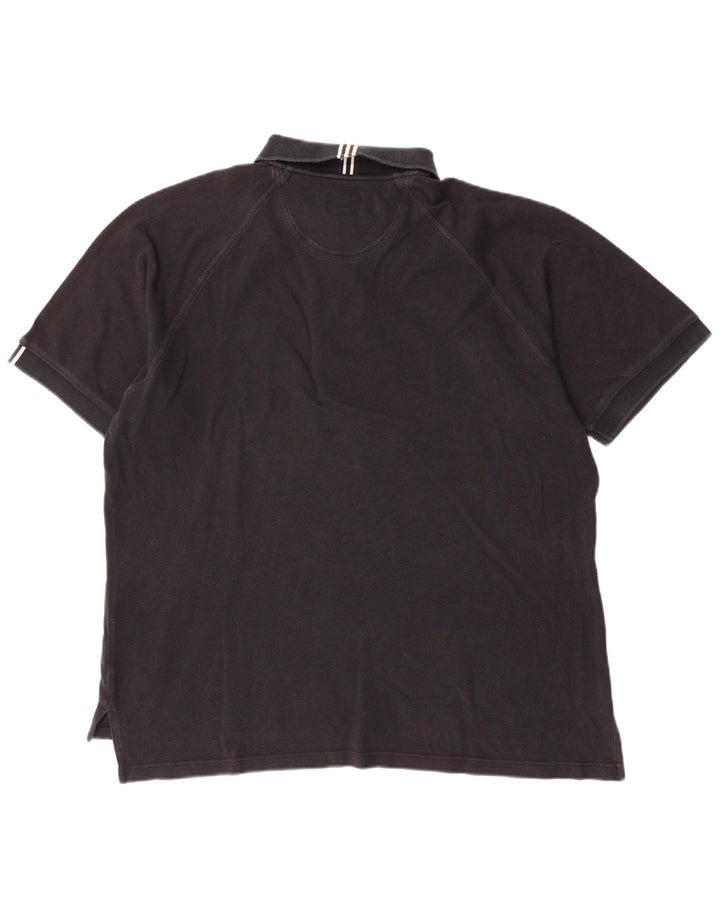 Ανδρικό πουκάμισο Adidas Polo XL Μαύρο βαμβακερό