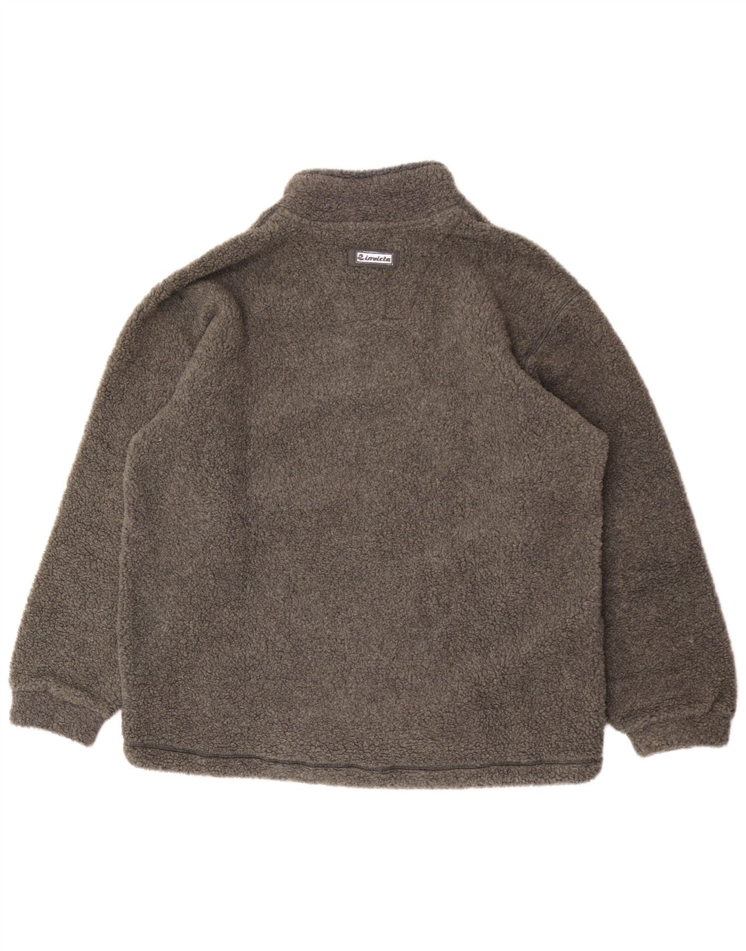 Invicta Ανδρικό φερμουάρ Fleece Jumper XL Grey Polyester