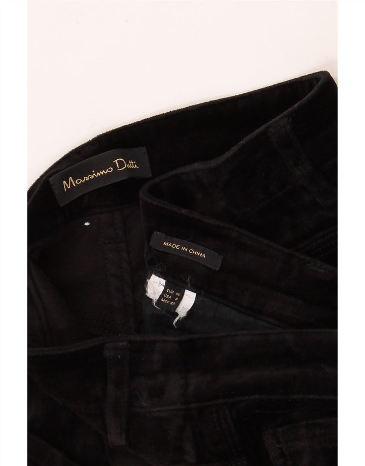 MASSIMO DUTTI Γυναικείο Skinny Casual Παντελόνι EU 40 Medium W30 L27 Μαύρο