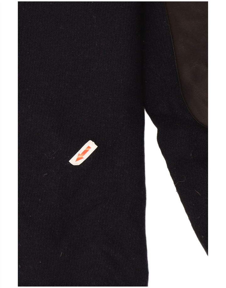 Ανδρικό πουλόβερ Barbour με φερμουάρ XL Navy Blue