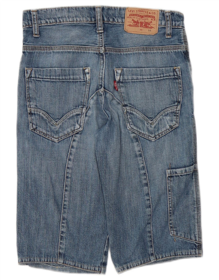 Levi's Boys Distressed Cargo τζιν σορτς 9-10 ετών W24 μπλε