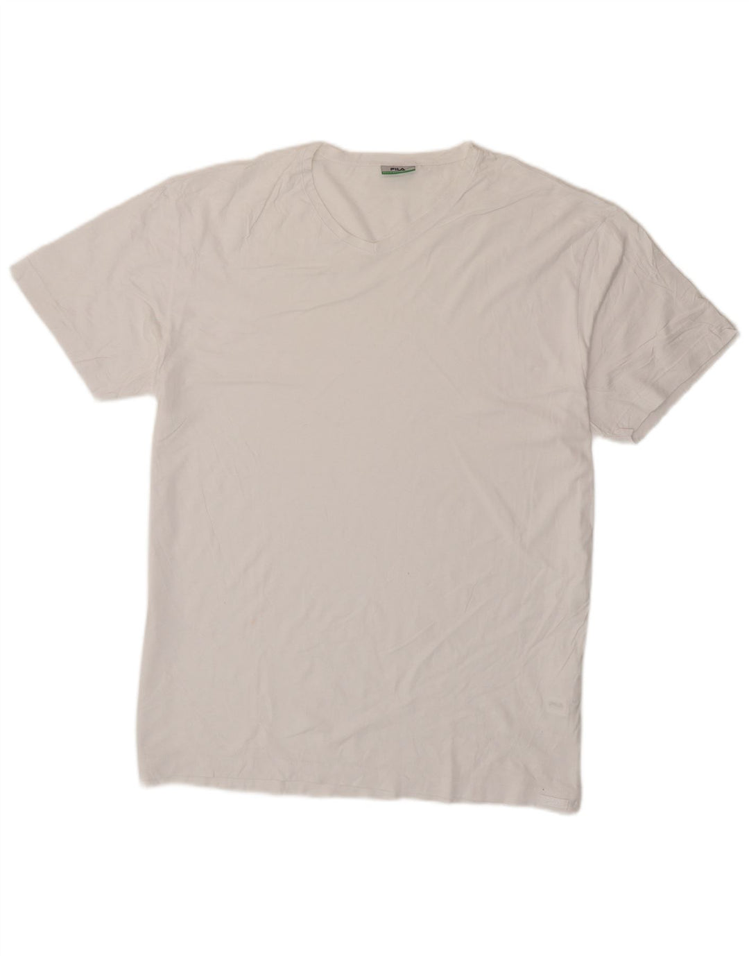 Ανδρικό T-Shirt Fila Top 2XL Λευκό βαμβακερό