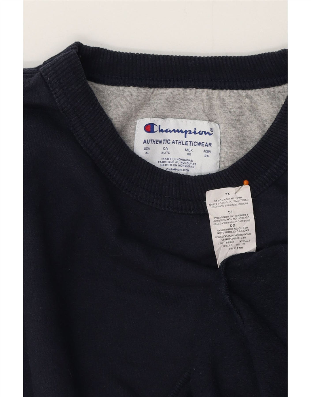 Ανδρική φούτερ CHAMPION Jumper XL Navy Blue Cotton