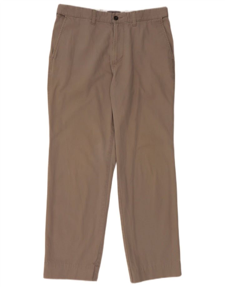 Marks & Spencer Γυναικείο κανονικό παντελόνι Chino W34 L29 Γκρι βαμβακερό