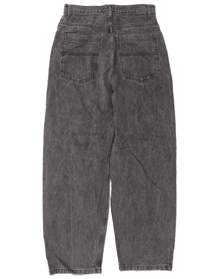 Topshop Γυναικεία φαρδιά φαρδιά τζιν W30 L32 Μαύρο Πολυεστέρας