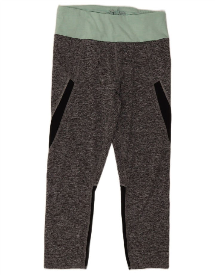 Γυναικεία κολάν Capri Marks & Spencer UK 12 Medium Grey Colourblock