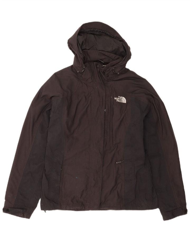 The North Face γυναικείο μπουφάν βροχής με κουκούλα UK 12 Medium Black Nylon