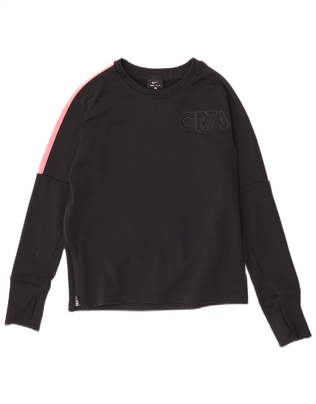 Γραφικό φούτερ Nike Boys Dri Fit Jumper 10-11 ετών Μεσαίο μαύρο