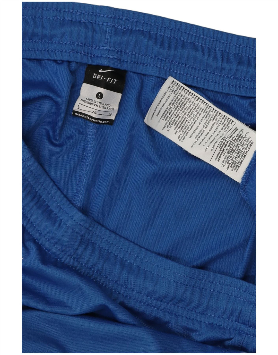 Ανδρικό αθλητικό σορτς Nike Dri Fit με μεγάλο μπλε πολυεστέρα