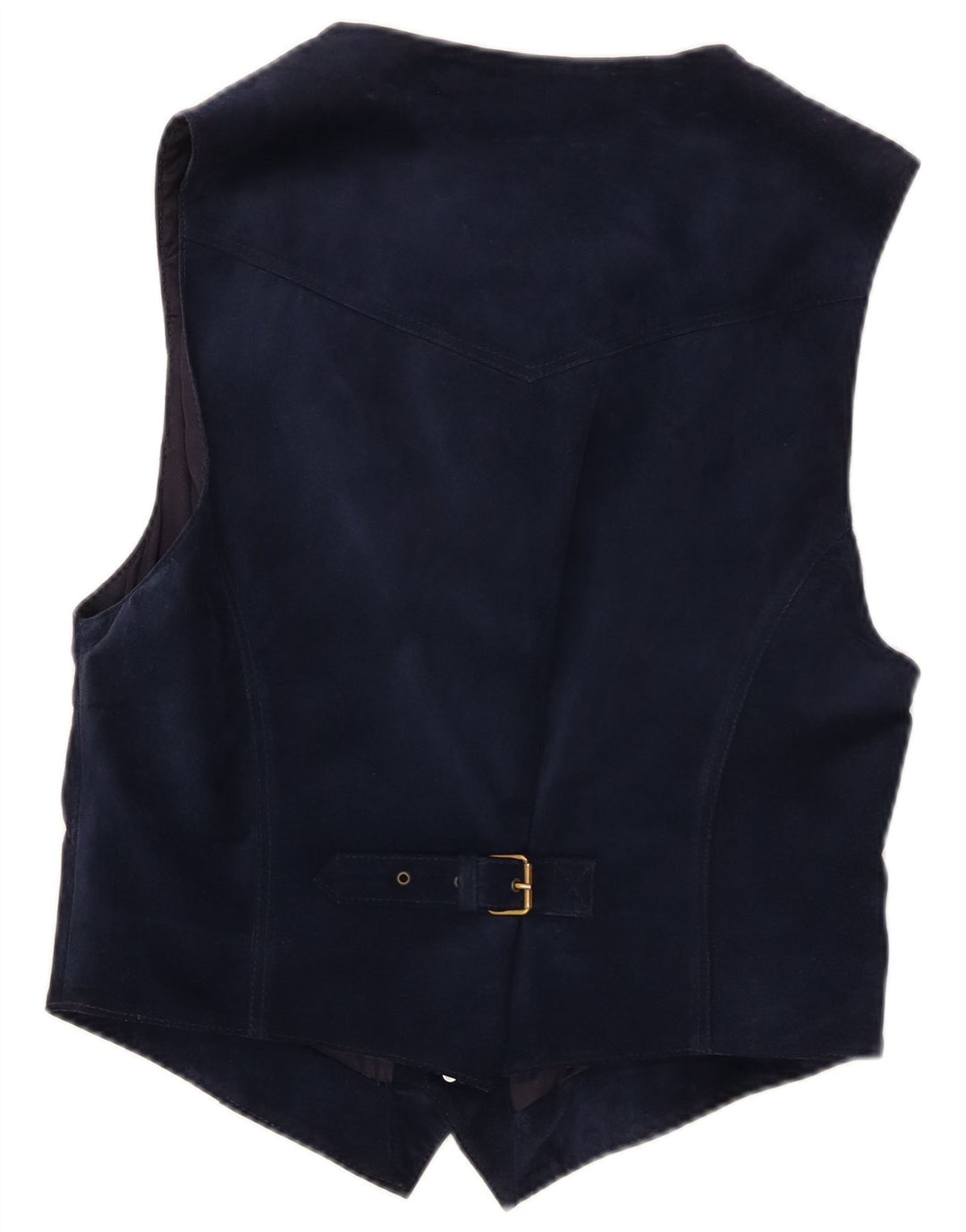 Vintage Ανδρικό σουέτ Γιλέκο Μικρό Navy Blue
