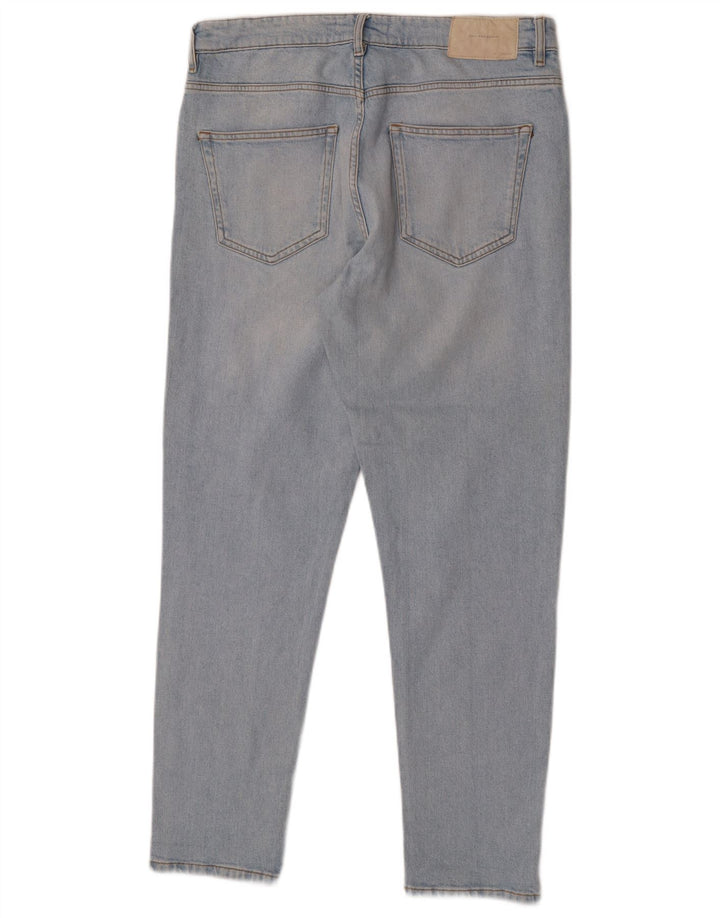 ZARA Ανδρικό Slim Jeans EU 42 Large W32 L30 Blue
