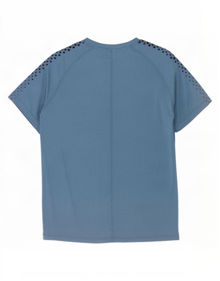 Ανδρικό T-Shirt Asics Top XL Navy Blue Spotted Polyester
