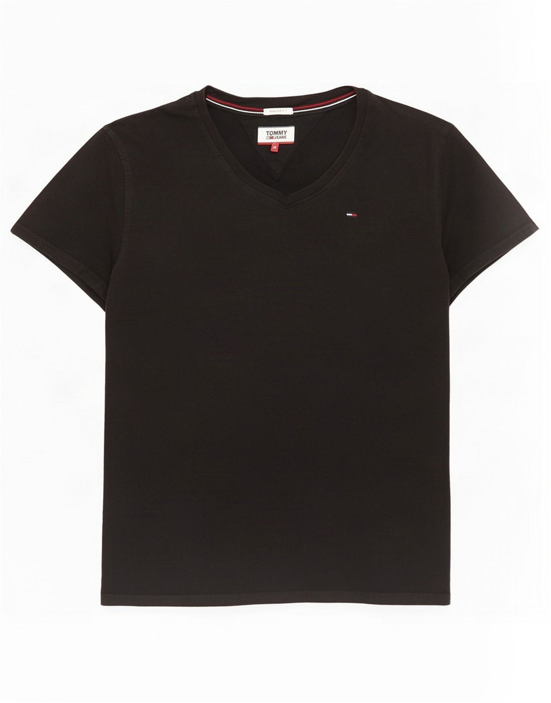 Ανδρικό T-Shirt Tommy Hilfiger Regular Fit Top Μεσαίο Μαύρο