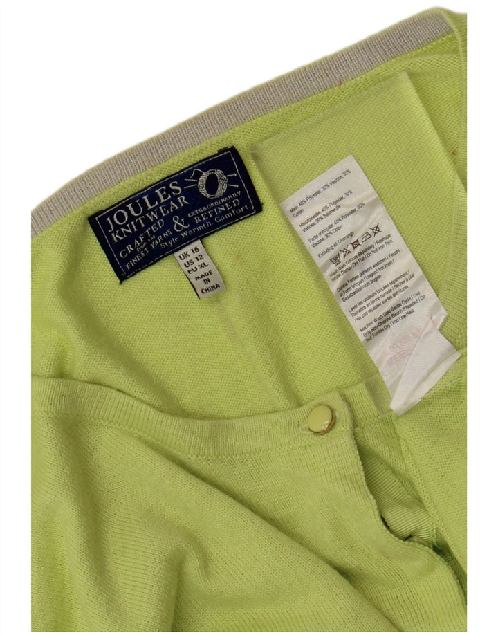 Γυναικεία ζακέτα JOULES UK 16 Large Green Polyester