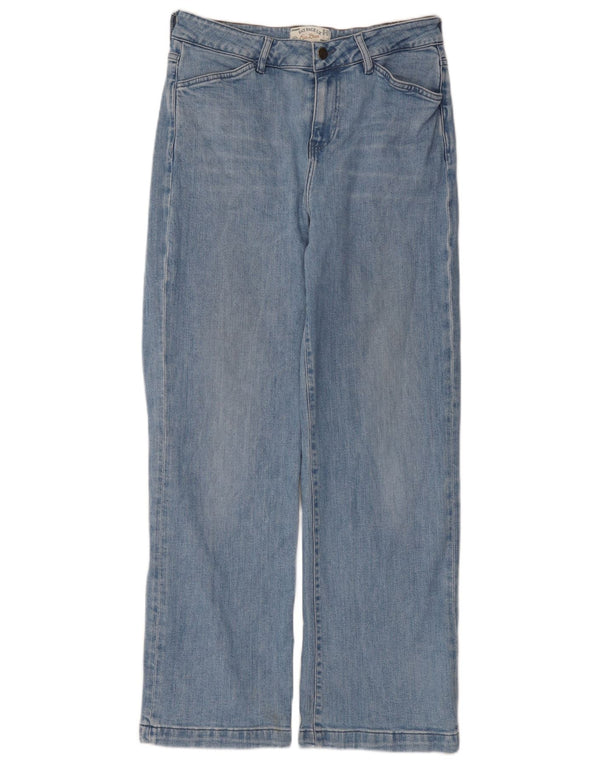 Fat Face Γυναικείο Elise Wide Leg Jeans UK 12 Medium W30 L30 Blue Cotton
