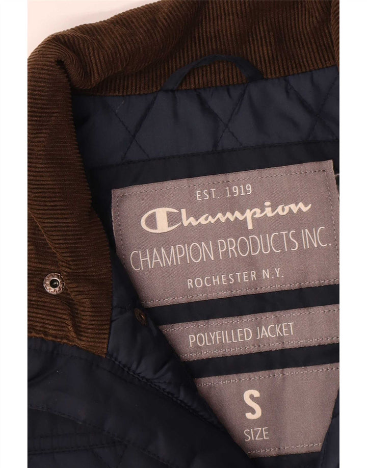 Ανδρικό καπιτονέ μπουφάν Champion UK 36 Small Navy Blue