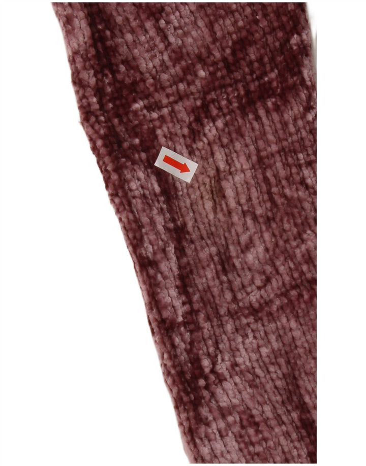 ORVIS Γυναικείο πουλόβερ με λαιμόκοψη με V λαιμόκοψη UK 14 Medium Maroon Πολυεστέρας