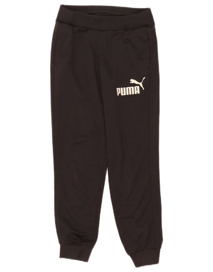 Puma Boys Graphic αθλητική φόρμα παντελόνι Joggers 9-10 ετών μαύρο πολυεστέρα