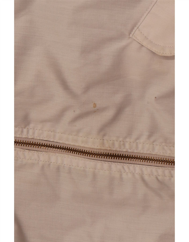 Πρωταγωνιστεί Ανδρικό, αναστρέψιμο μπουφάν με κουκούλα, 38 μεσαίο βαμβακερό μπεζ