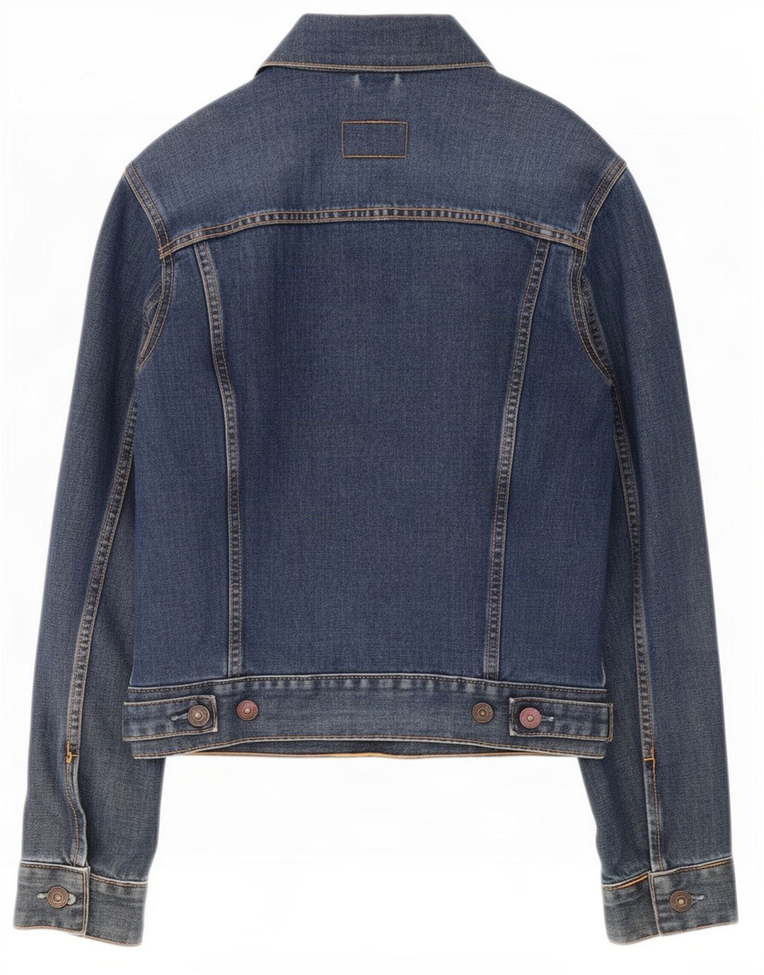 Levi's Girls Denim Jacket 11-12 Years Medium Blue Cotton