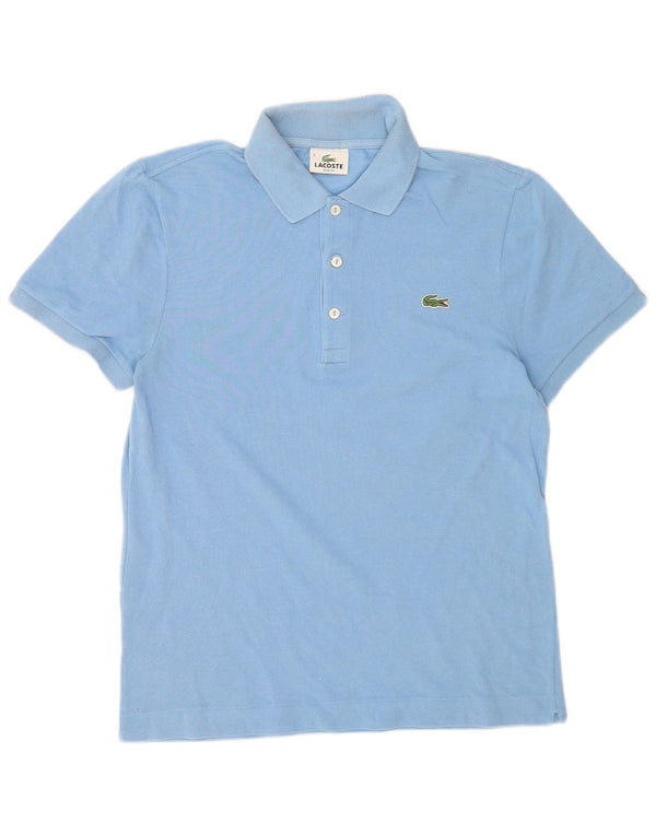 Ανδρικό μπλουζάκι πόλο Lacoste Slim Fit Μέγεθος 3 Μικρό μπλε βαμβακερό