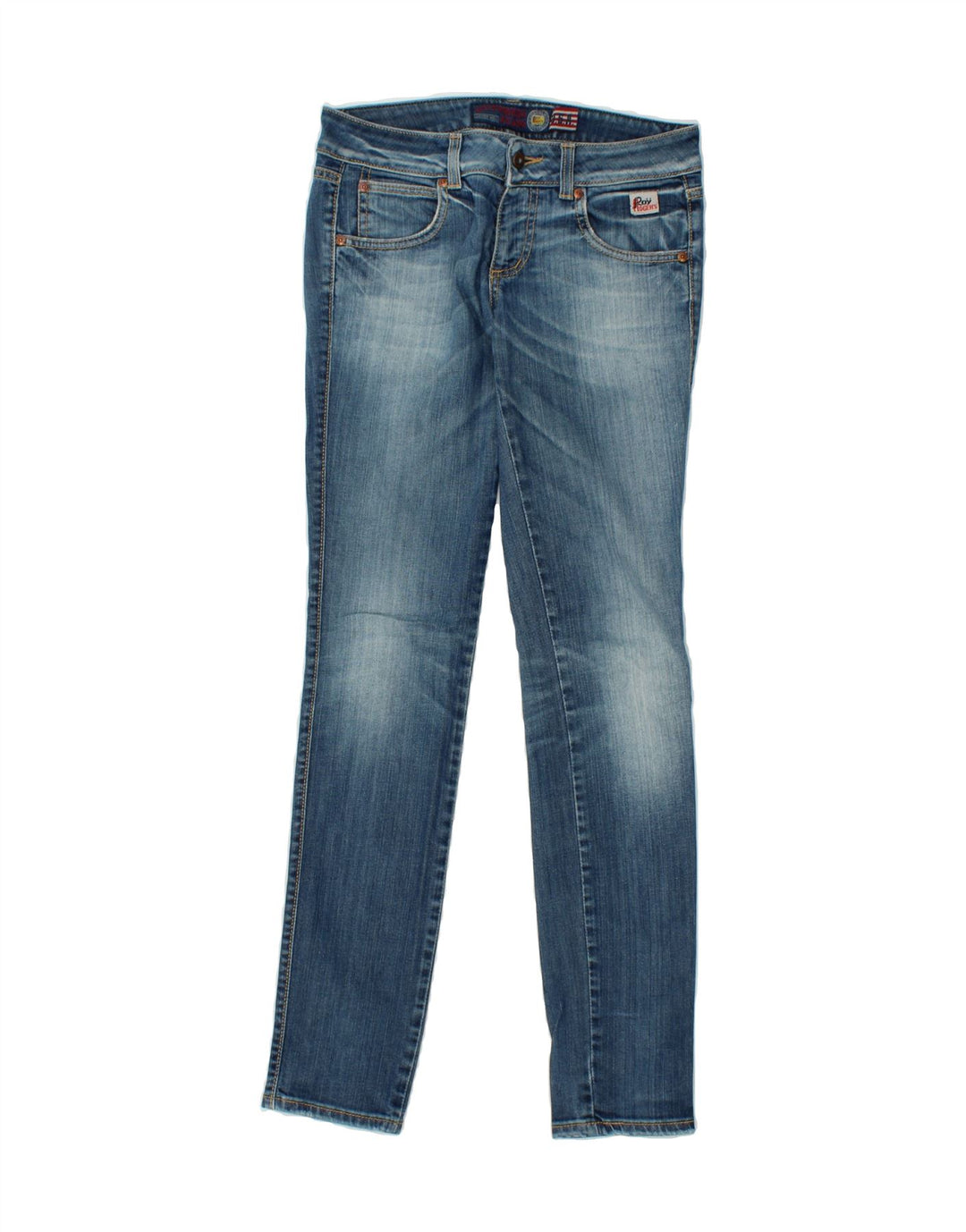 ROY ROGERS Womens Slim Jeans W27 L31 Blue Vintage Roy Rogers and Second-Hand Roy Rogers from Messina Hembry 