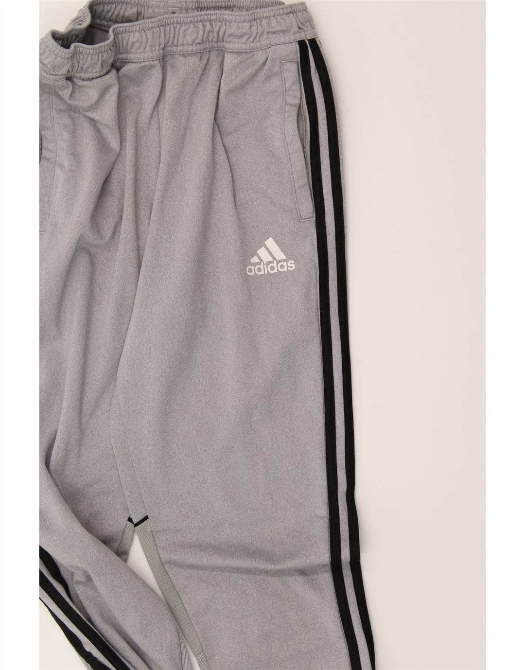 ADIDAS Womens Tracksuit Trousers UK 12 Medium  Grey Colourblock Polyester Vintage Adidas and Second-Hand Adidas from Messina Hembry 