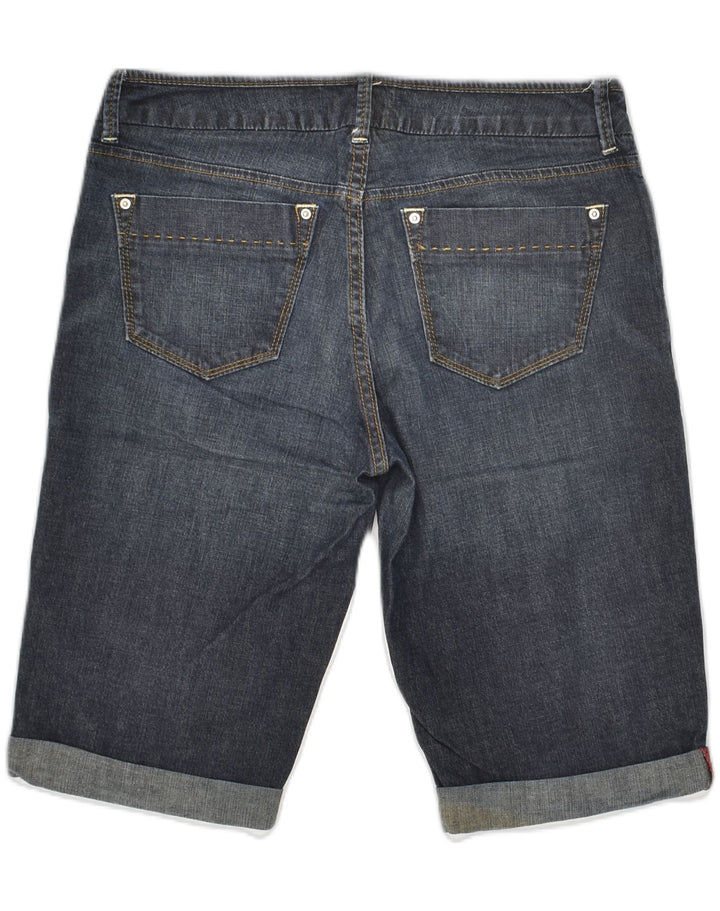 BANANA REPUBLIC Womens Denim Shorts US 4 Small W30 Navy Blue Cotton | Vintage Banana Republic | Thrift | Second-Hand Banana Republic | Used Clothing | Messina Hembry 