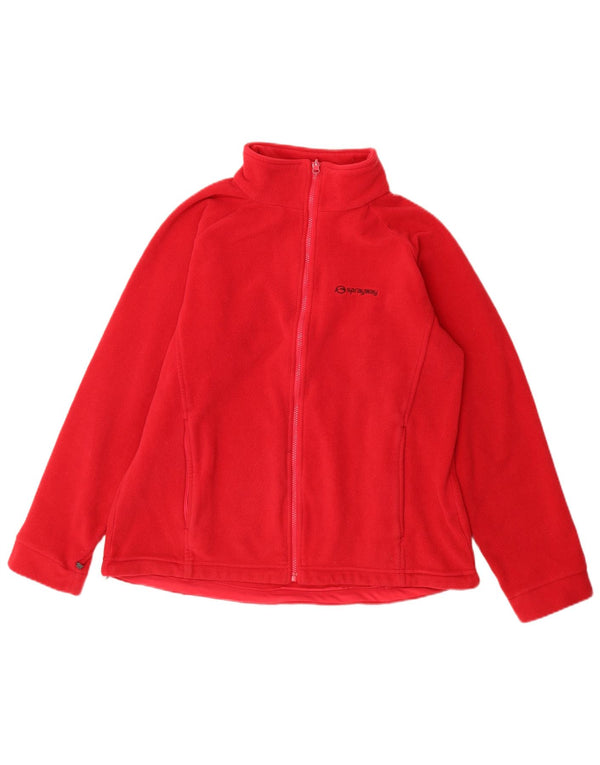 SPRAYWAY Γυναικείο Fleece Jacket UK 14 Large Red Polyester