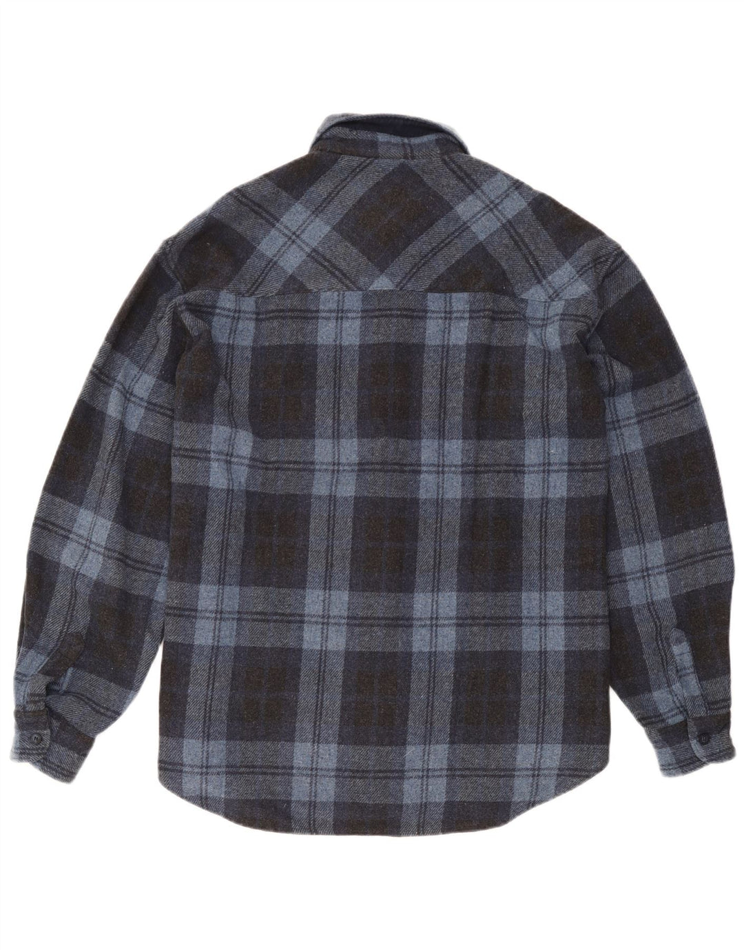 Ανδρικό πουκάμισο Conte of Florence XL Blue Check Wool