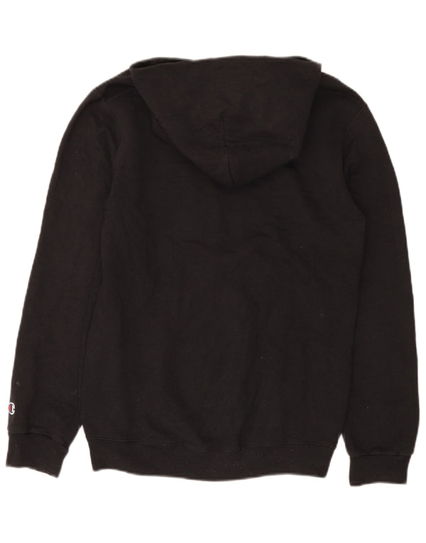 Champion Girls Hoco Lacrosse Graphic Hoodie Jumper 11-12 ετών Large Black