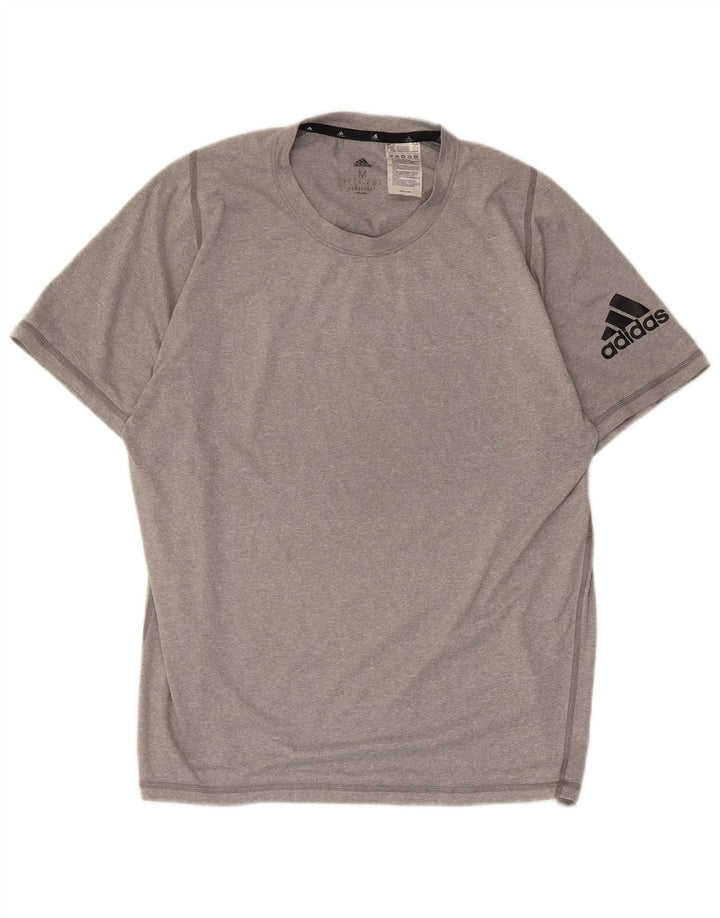 Ανδρικό γραφικό T-shirt Adidas Aeroready Top Medium Grey Polyester