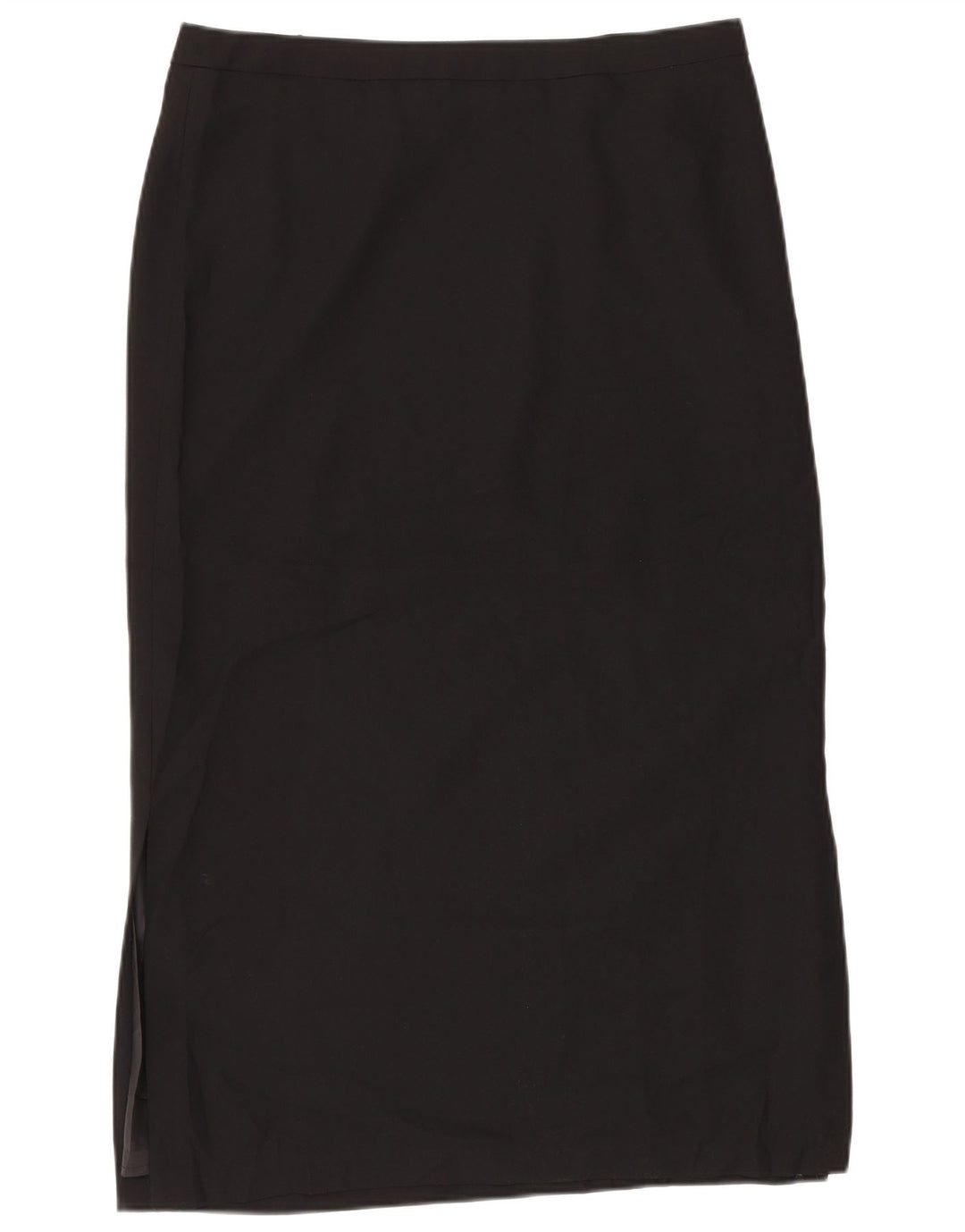 Marks & Spencer Γυναικεία Maxi Φούστα UK 16 Large W34 Μαύρο Πολυεστέρας