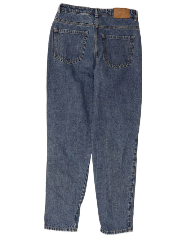 Zara Γυναικείο ψηλό κωνικό τζιν Trafaluc W28 L27 Μπλε βαμβακερό