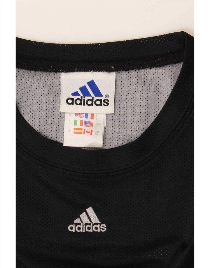 Ανδρικό T-Shirt Adidas Top Μικρό Μαύρο Πολυεστέρα