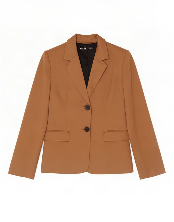 Marks & Spencer Γυναικείο μπουφάν blazer UK 4 XS καφέ βισκόζη