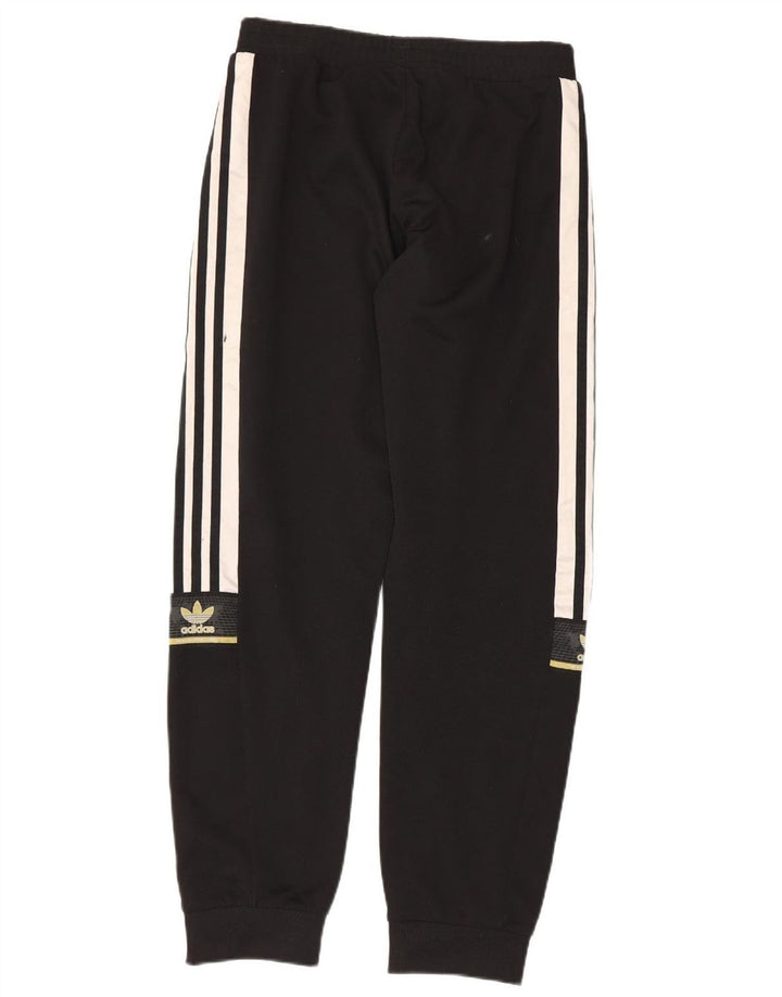 Ανδρική φόρμα ADIDAS Παντελόνι Joggers Μικρό Μαύρο Πολυεστέρα