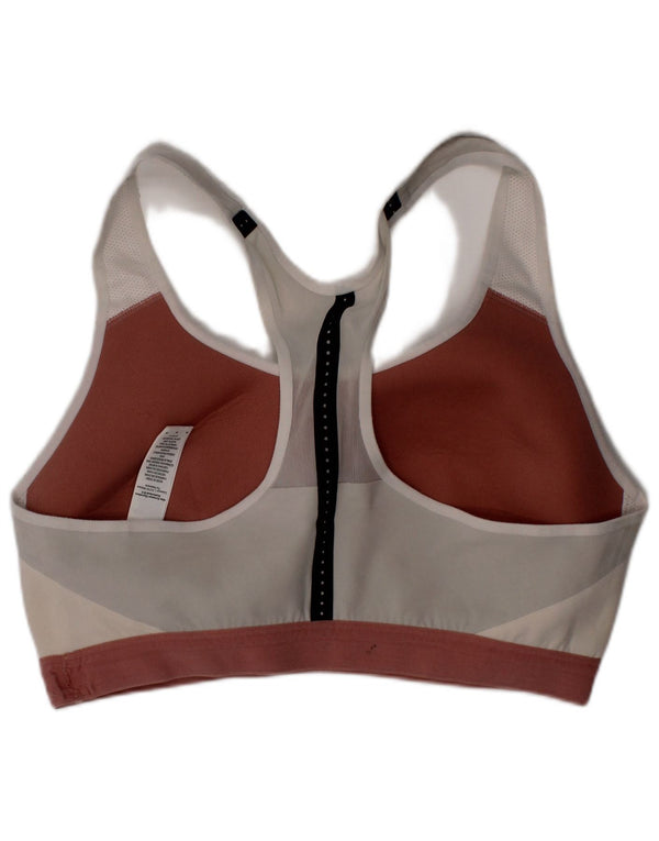 Γυναικείο αθλητικό σουτιέν Nike Dri Fit Top Medium Off White Nylon