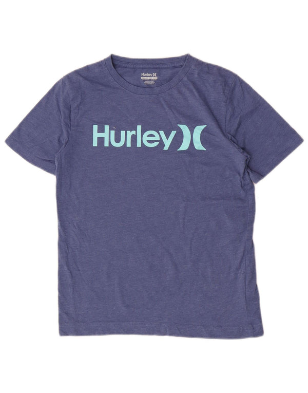 Μπλουζάκι Hurley Boys Graphic T-Shirt 12-13 ετών μεγάλο μπλε βαμβακερό