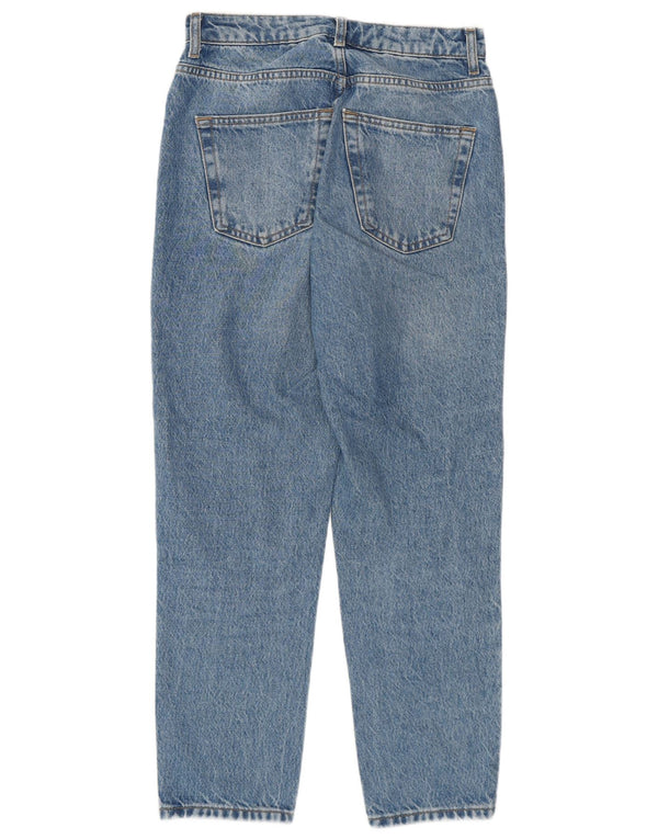 Topshop Γυναικεία Mom Tapered Jeans W26 L25 Blue Cotton