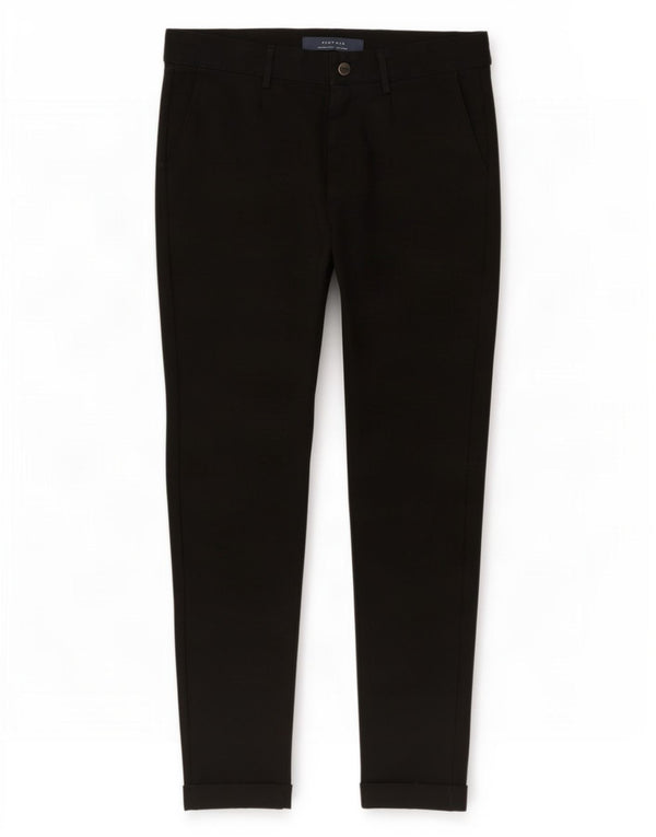 Zara Ανδρικό παντελόνι Chino Slim EU 42 Large W32 L29 Μαύρο