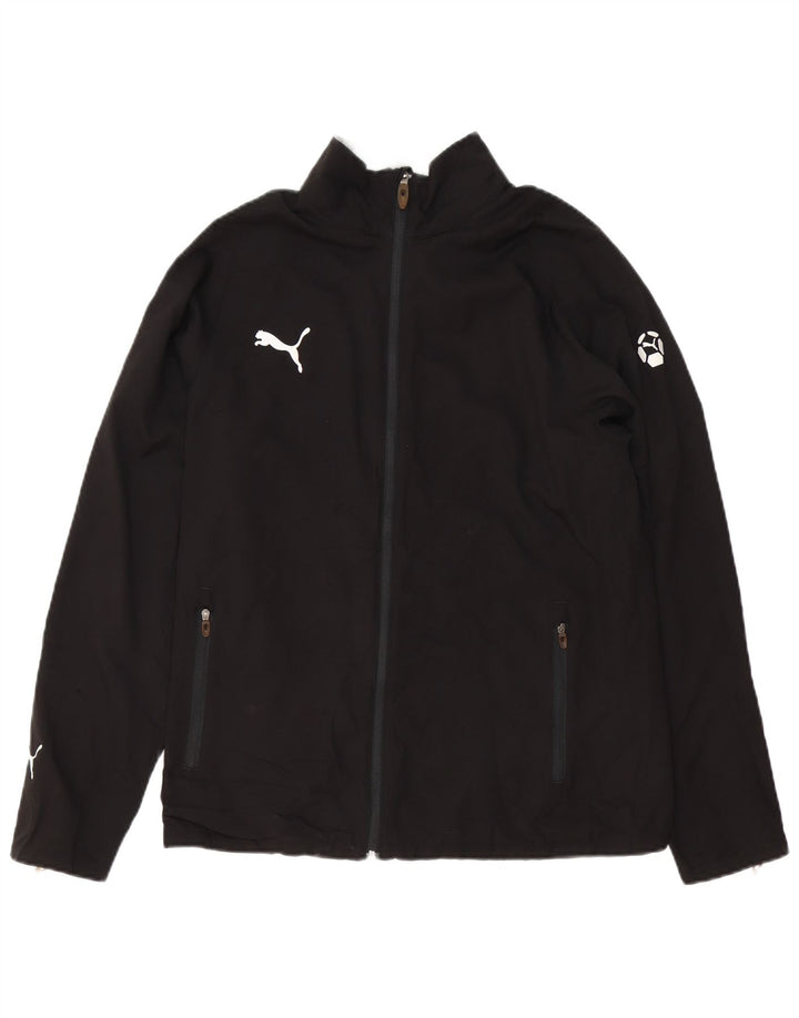 Ανδρική φόρμα PUMA Top Jacket Μεσαίο Μαύρο Πολυεστέρα